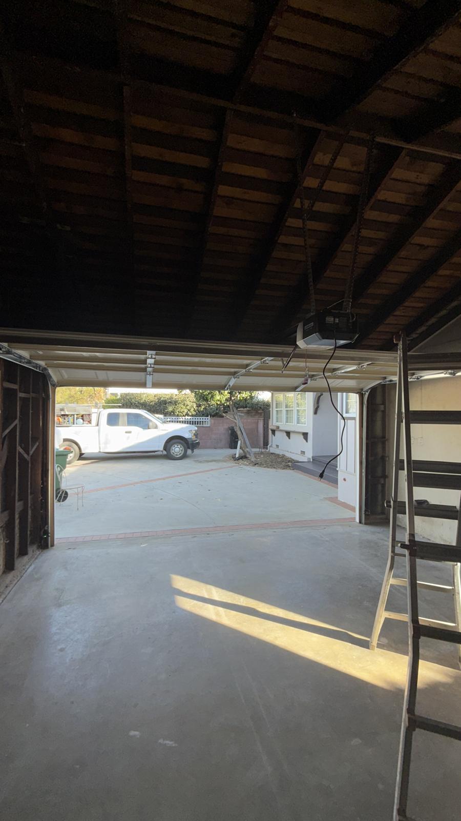 Garage door panel replacement