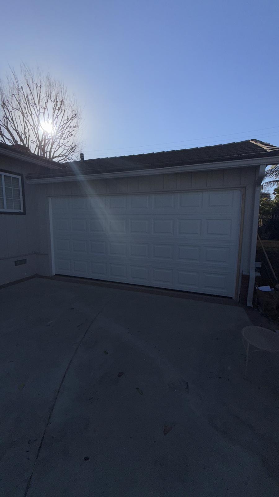 Garage door maintenance and tune-up